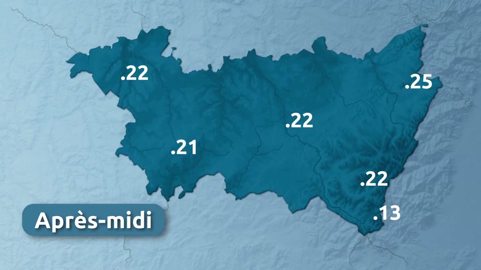 Météo de vendredi 24 avril